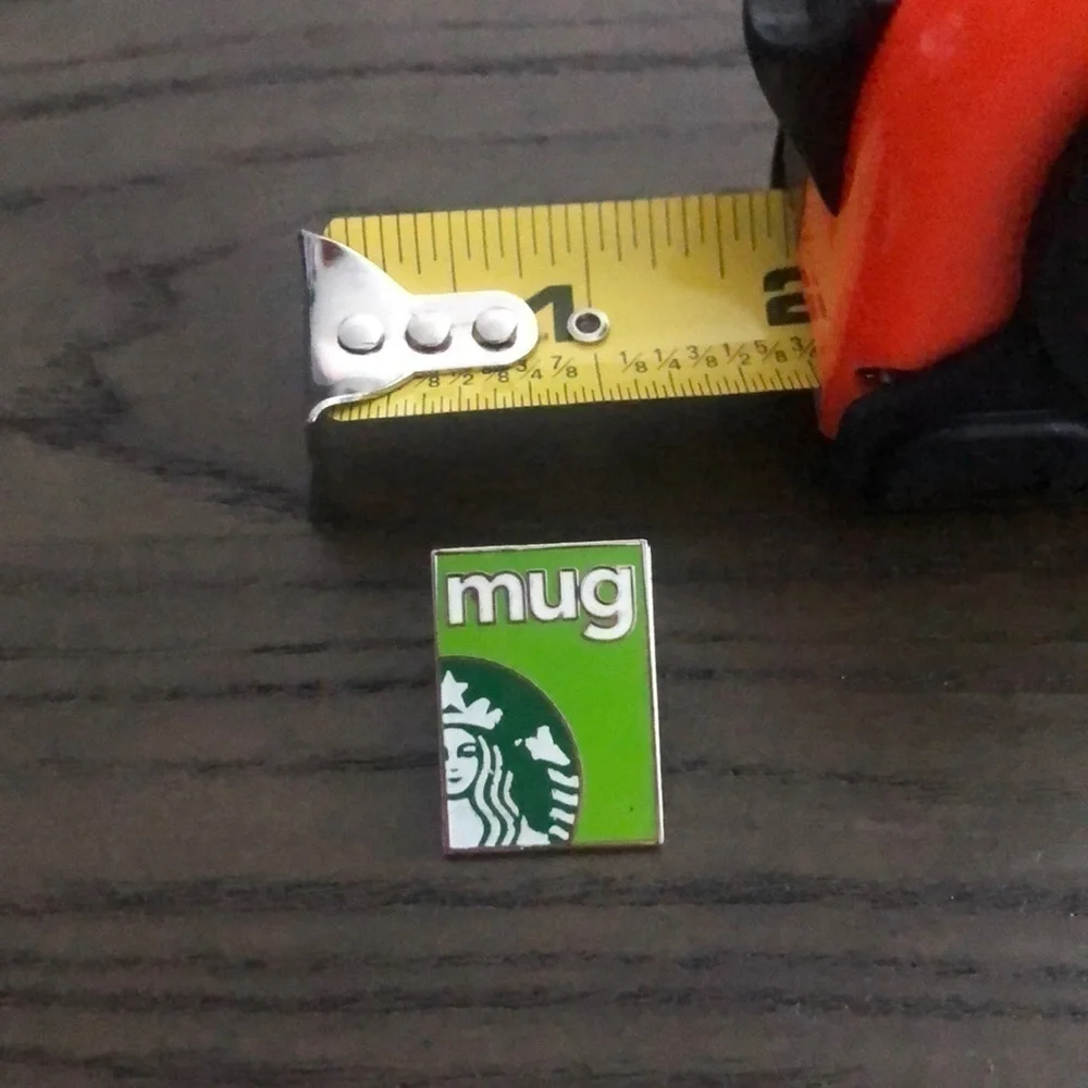 STARBUCKS MUG AWARD PIN
